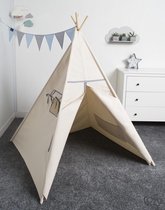 FUJL - Tipi Tent - Speeltent - Wigwam - kinder tipi -  Basic Grey