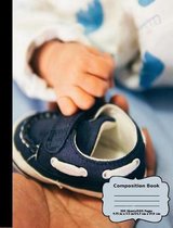 Baby Shoe Composition Notebook