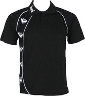 KWD Poloshirt Pronto korte mouw - Zwart/wit - Maat XL