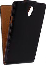 Xccess Leather Flip Case Samsung Note 3 Neo N7505 Black