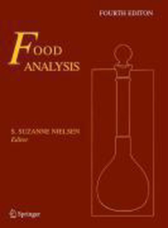 Food Analysis, S Suzanne Nielsen 9781441914774 Boeken bol