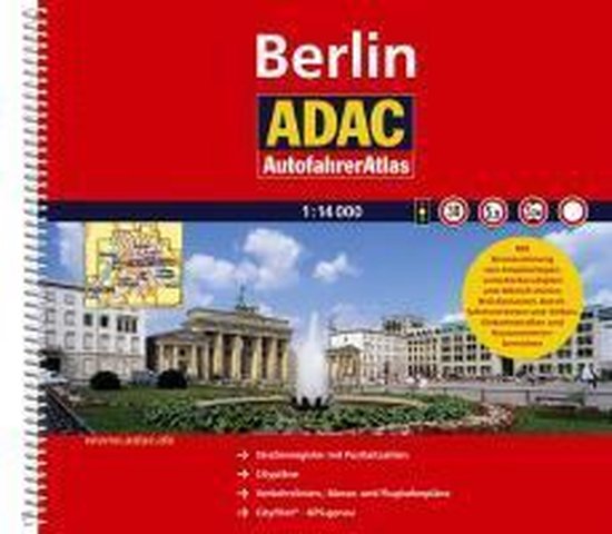ADAC AutofahrerAtlas Berlin 1:14 000 - cover