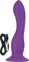 Love Rider Rechargeable Wireless Curve Purple - Dildo