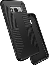 Speck Presidio Grip - Samsung Galaxy S8+ Case - Black / Black