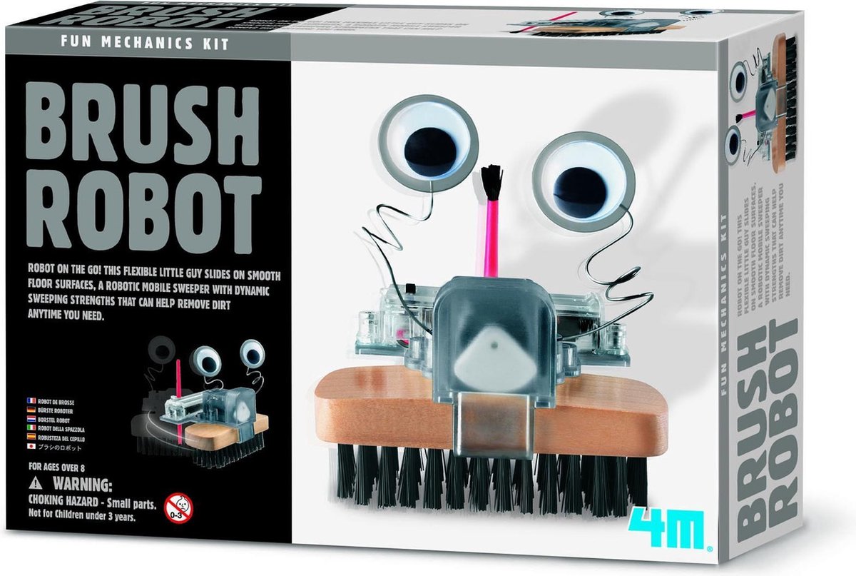 4M Fun Mechanics Kit - Borstel Robot