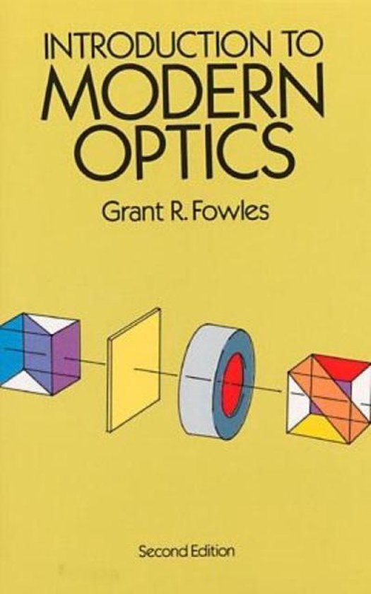 Introduction To Modern Optics - cover