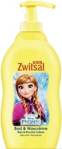 Zwitsal Frozen Kids Bad & Wash Creme 400ml