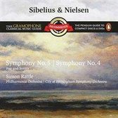 Sibelius: Symphony No  5 In E Flat* / Nielsen: Symphony No. 4 'The Inexting