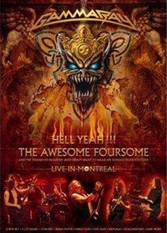 Cover van de film 'Hell Yeah!!! The Awesome Foursome'