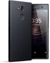 Sony Xperia XA2 zwart siliconen hoesje – TPU silicone - matte zwart