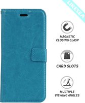 Huawei P9 lite Portemonnee hoesje - Turquoise
