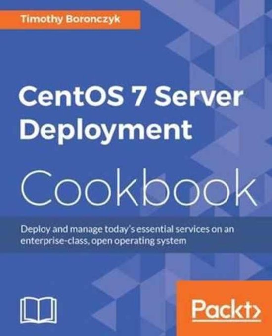 CentOS 7 Server Deployment Cookbook - cover