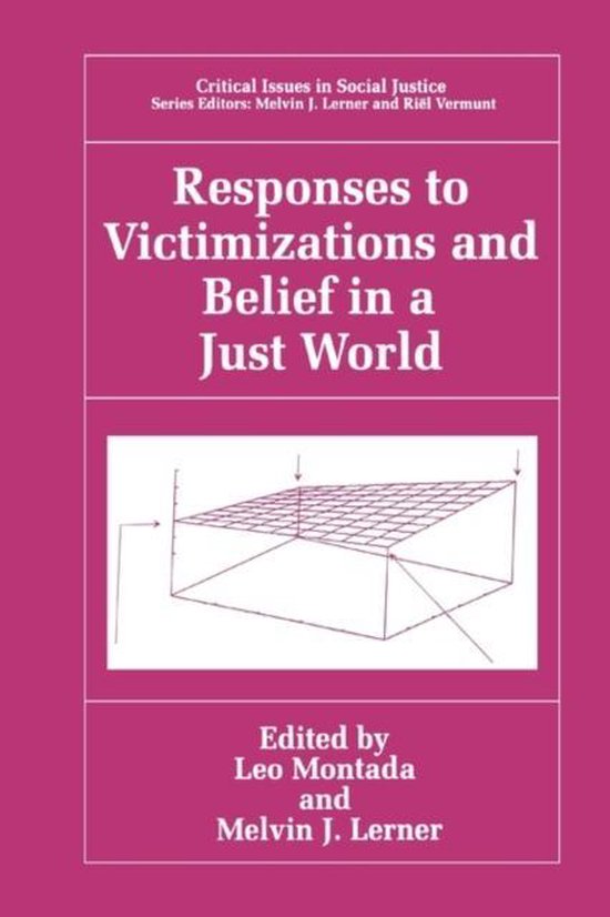 Foto: Responses to victimization and belief in a just world