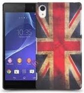 Sony Xperia Z2 horizontale flip cover case hoesje UK vlag