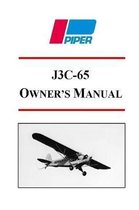 Piper J3C-65 Owner's Manual