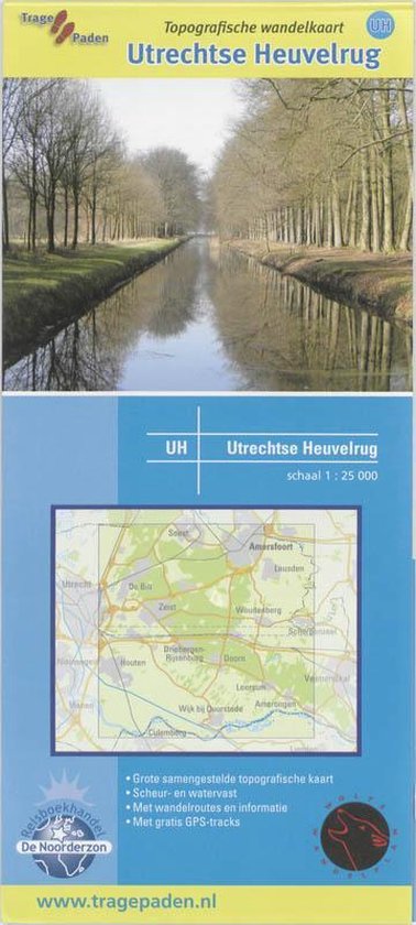 Cover van het boek 'Topografische Wandelkaart Utrechtse Heuvelrug' van R. Wolfs