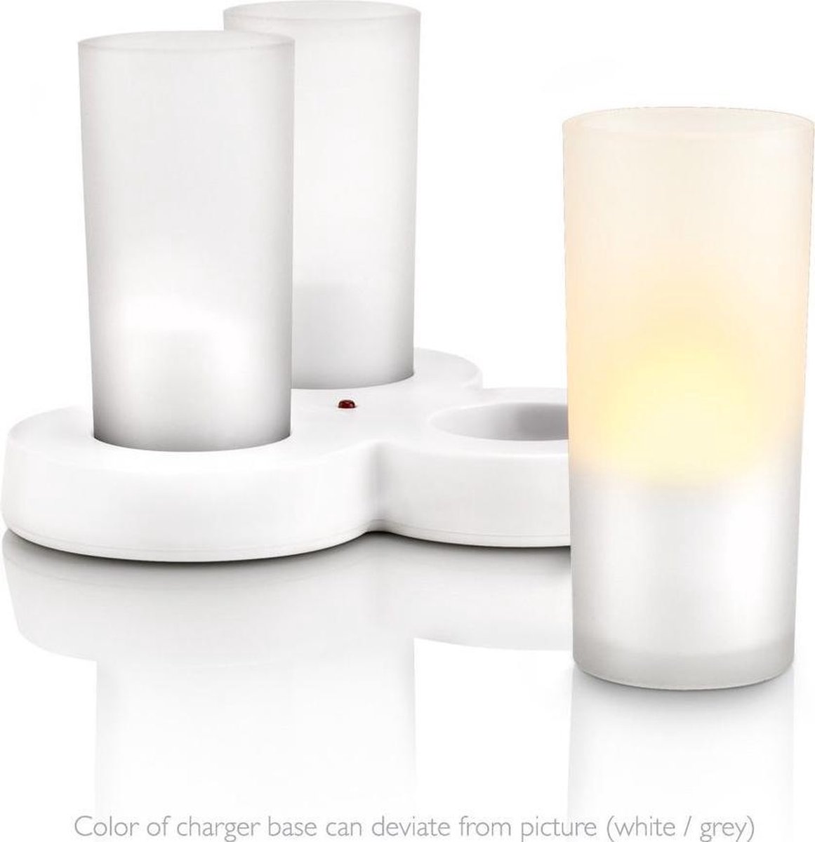 Portret vitaliteit onderdelen Philips Accents Tafellamp - Imageo CandleLights 3L set | bol.com