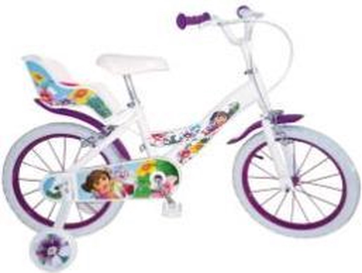 Treble Canada komedie Kinderfiets - 16 inch - meisje - Dora | bol.com