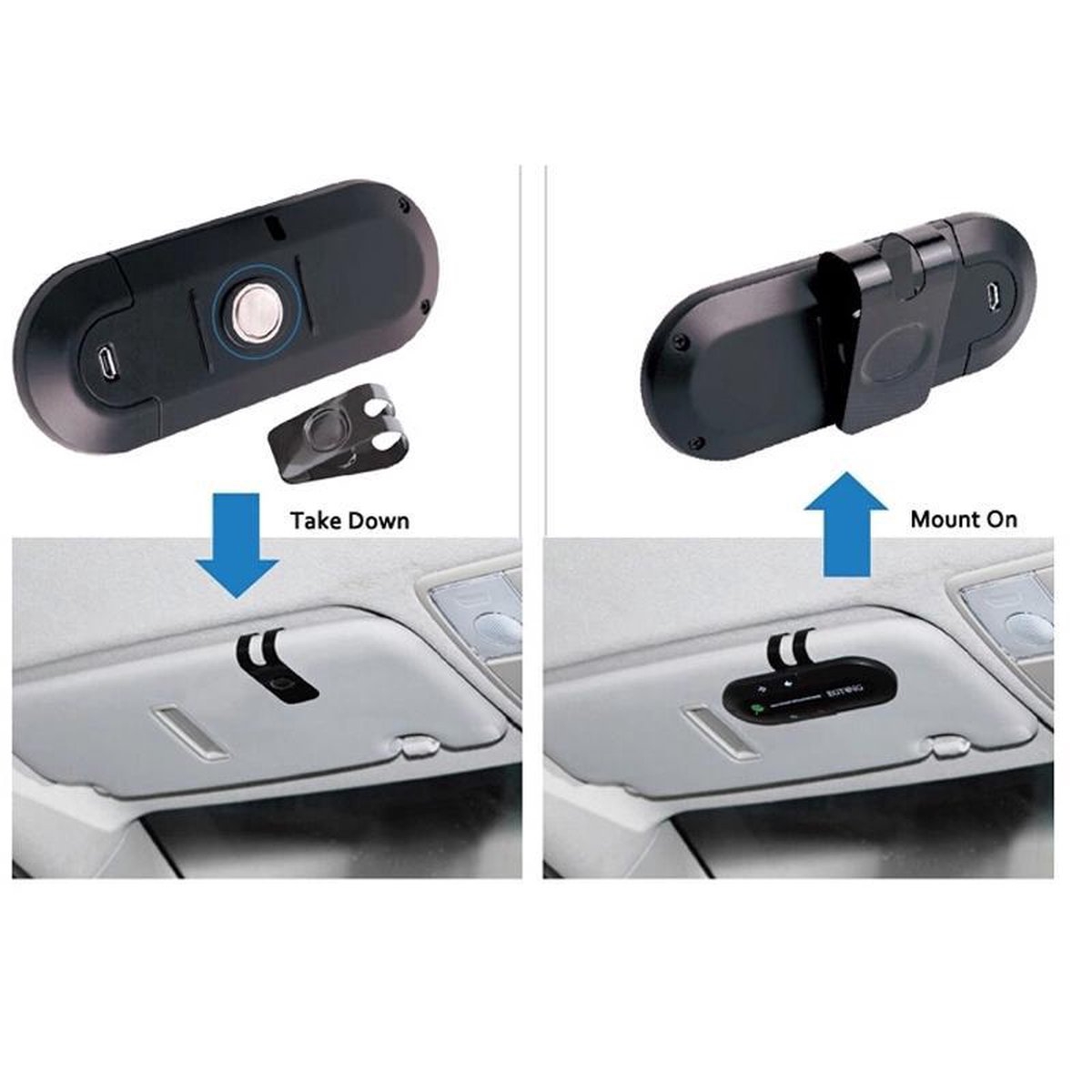 Bluetooth handsfree Carkit Car Kit Handsfree bellen in de