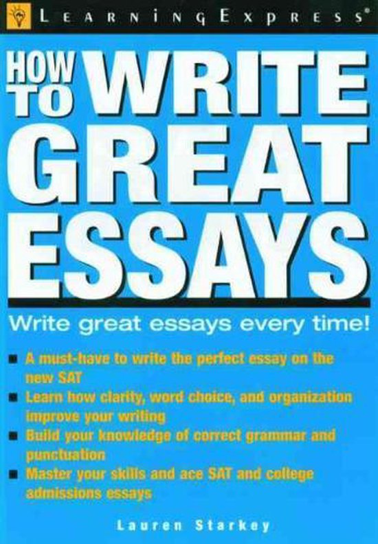 How to Write Great Essays - cover