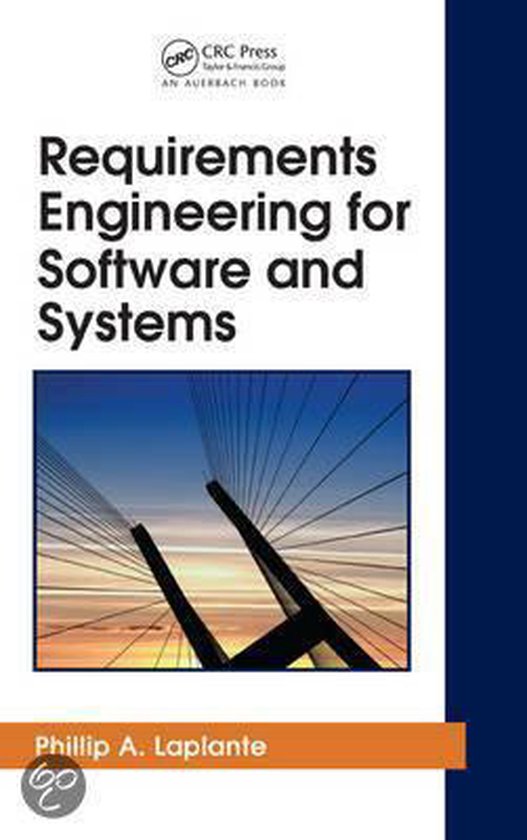 Requirements Engineering For Software And Systems - cover