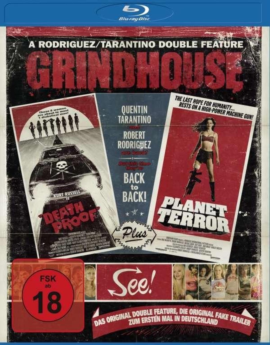 Grindhouse; Death Proof + Planet Terror (Blu-ray)