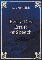 Every-Day Errors of Speech