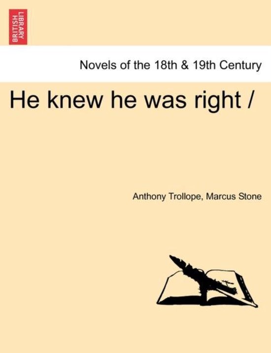 He Knew He Was Right - cover