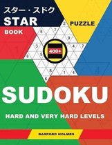 Star Puzzle Book 400+ Sudoku. Hard and Very Hard Levels.