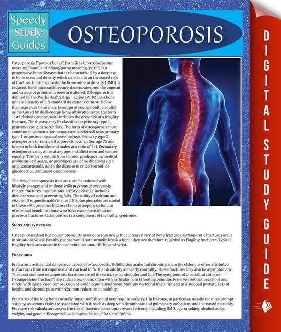 Osteoporosis - cover