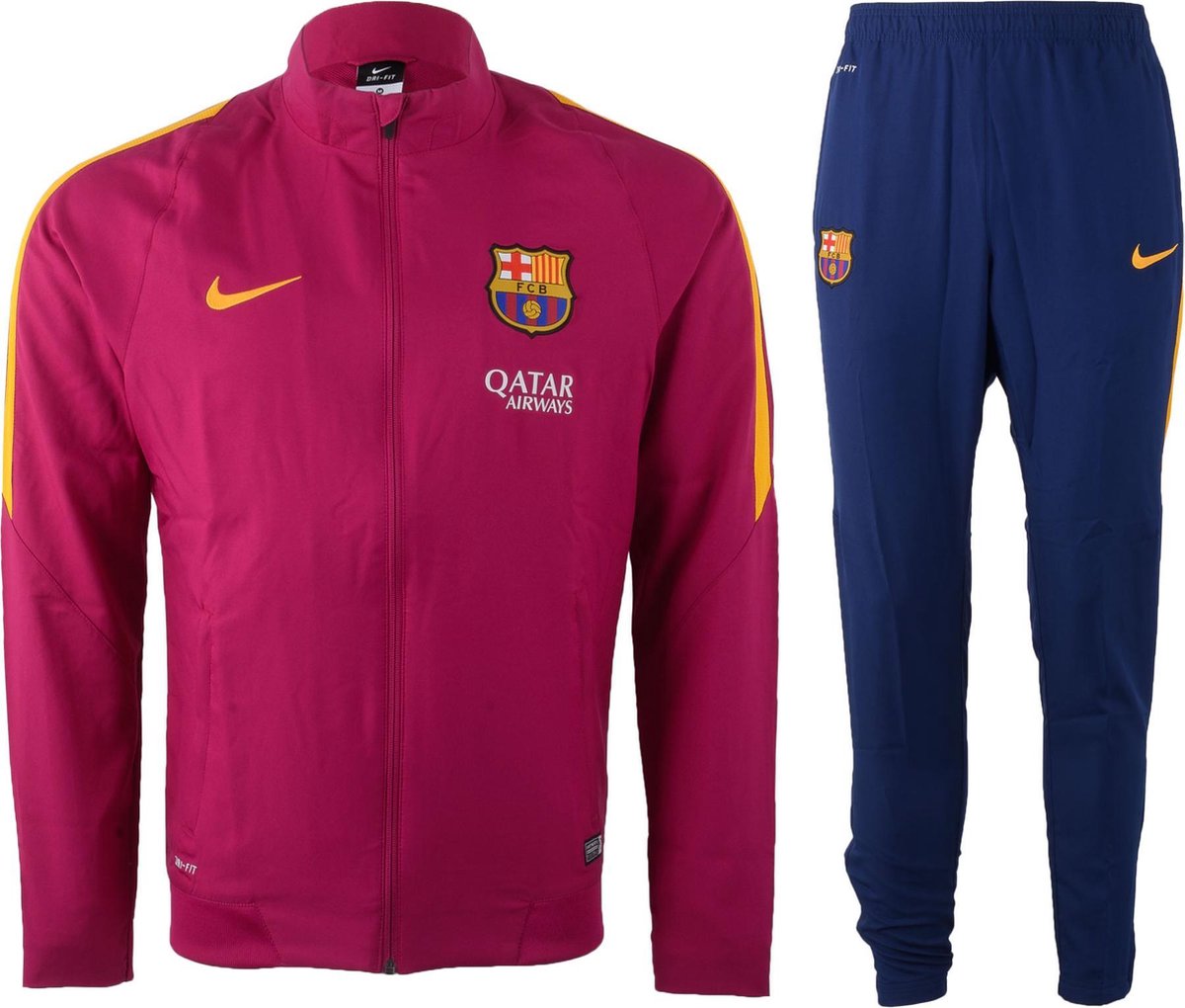 Trouw George Eliot Baby Nike FC Barcelona Revolution Sideline Woven Warm-Up Trainingspak - Maat S -  Mannen -... | bol.com