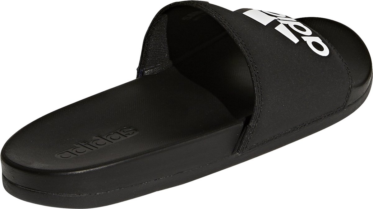 adidas Adilette Cloudfoam Plus slippers heren zwart/wit | bol.com