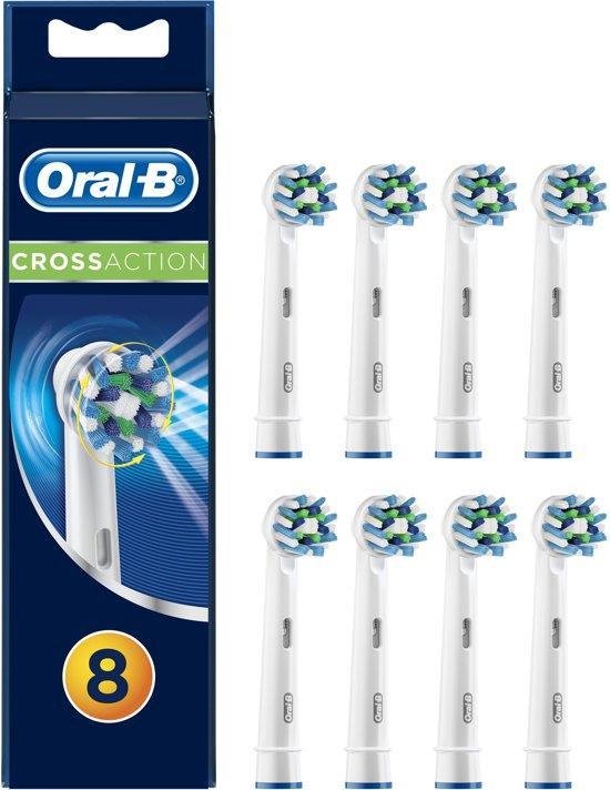 uitgebreid Afkorten Huis Oral-B Cross Action Opzetborstels - 8 Stuks - XL verpakking | bol.com
