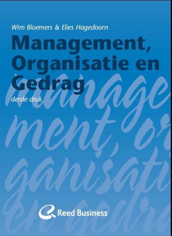 Management, organisatie en gedrag