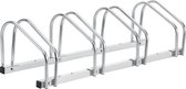 Fietsenrek voor 4 fietsen 99x33x26 cm gegalvaniseerd staal