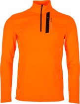 Falcon Emil Wintersportpully - Maat L  - Mannen - oranje zwart