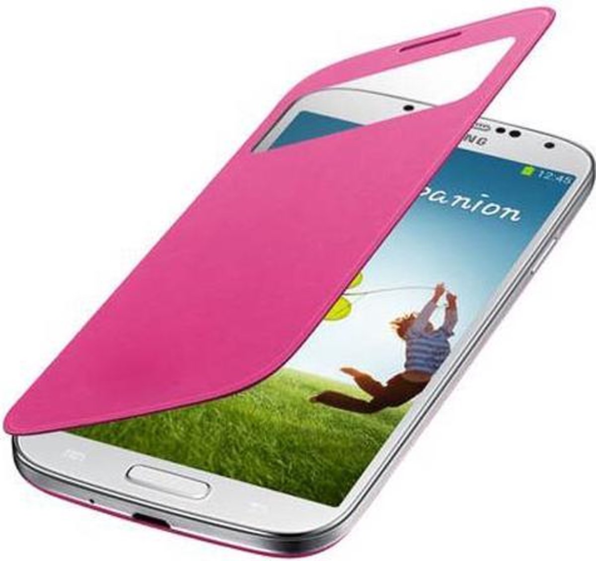 Samsung Galaxy S4 Mini S View Cover Roze Pink