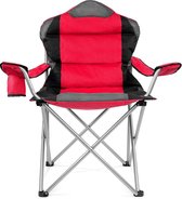 Strandstoel opvouwbaar - Camping stoel - Rood