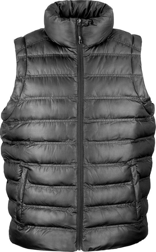 Result Bodywarmer Waterafstotend - Winddicht Kleur Zwart Maat L