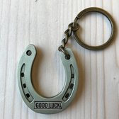Sleutelhanger hoefijzer geluk
