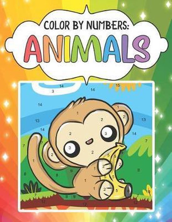 Color by Numbers: Animals, Silly Pie Press | 9781794658714 | Boeken ...