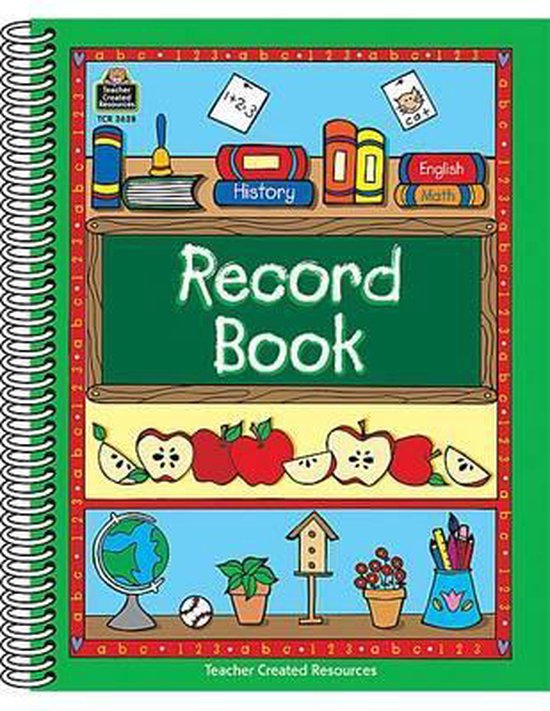 Record Book 9780743936286 Teacher Created Resources Boeken