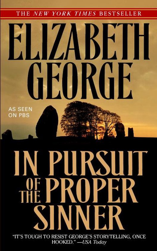 Inspector Lynley 10 - In Pursuit of the Proper Sinner - cover