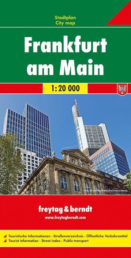 Cover van het boek 'Frankfurt Plattegrond (1:20.000)'