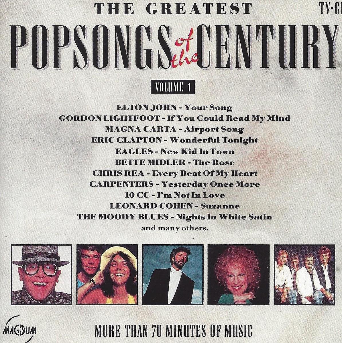 Greatest popsongs of the century Vol 1