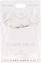 Ketting Carpe Diem, silver plated