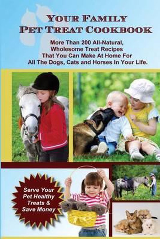 Your Family Pet Treat Cookbook - cover