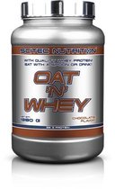 Scitec Nutrition - Oat 'N' Whey - With quality whey protein! - eat with a spoon or drink! - 1380 gram - Chocolade