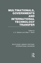 Routledge Library Editions: International Business- Multinationals, Governments and International Technology Transfer (RLE International Business)