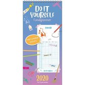Familieplanner 2020 'Do It Yourself' met stickers (t/m 5 personen)